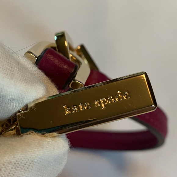 NWT! Kate Spade ♠️ Genuine Pebbled Leather Kayla Convertible Handbag / Wristlet! - Picture 10 of 13